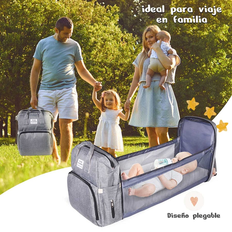 Mochila Bolso Maternal Cuna Bebé